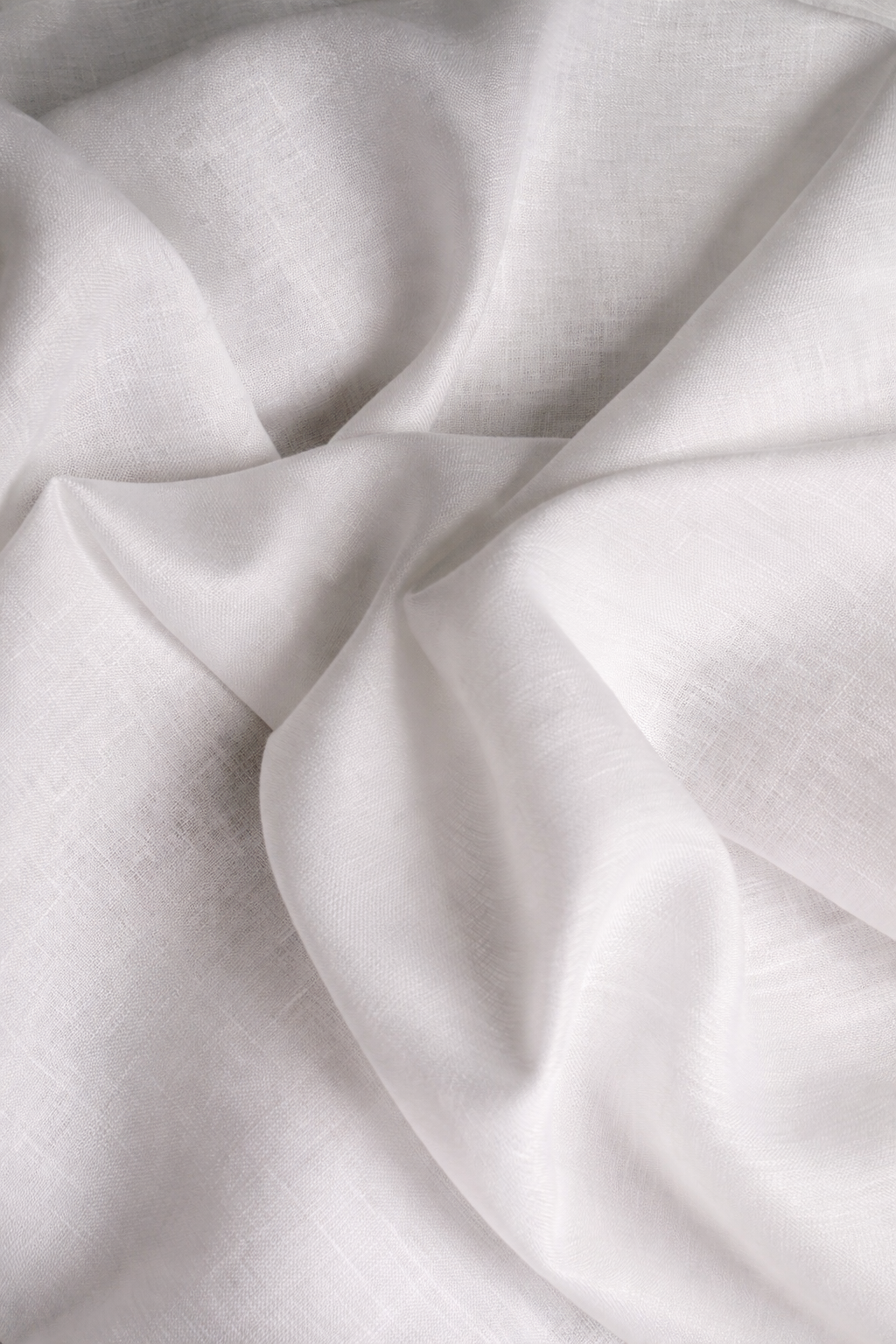 40 Lea White Linen Twill (Suiting Weight)